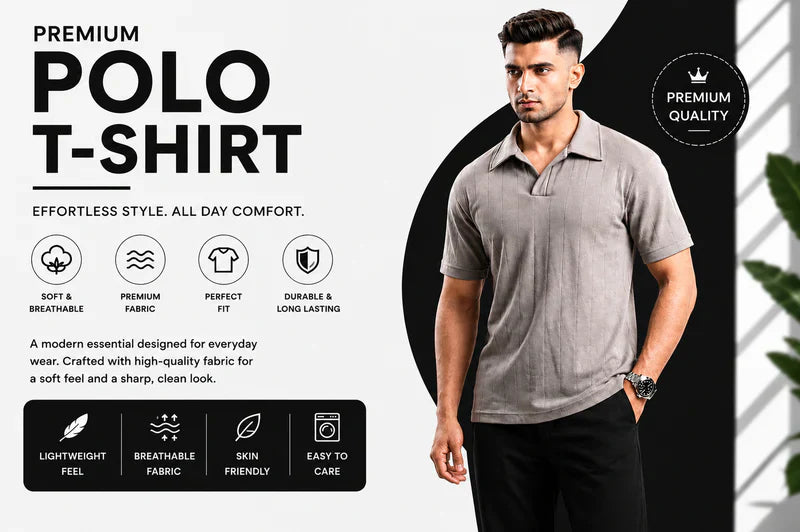 Modern Polo T-Shirt for Men
